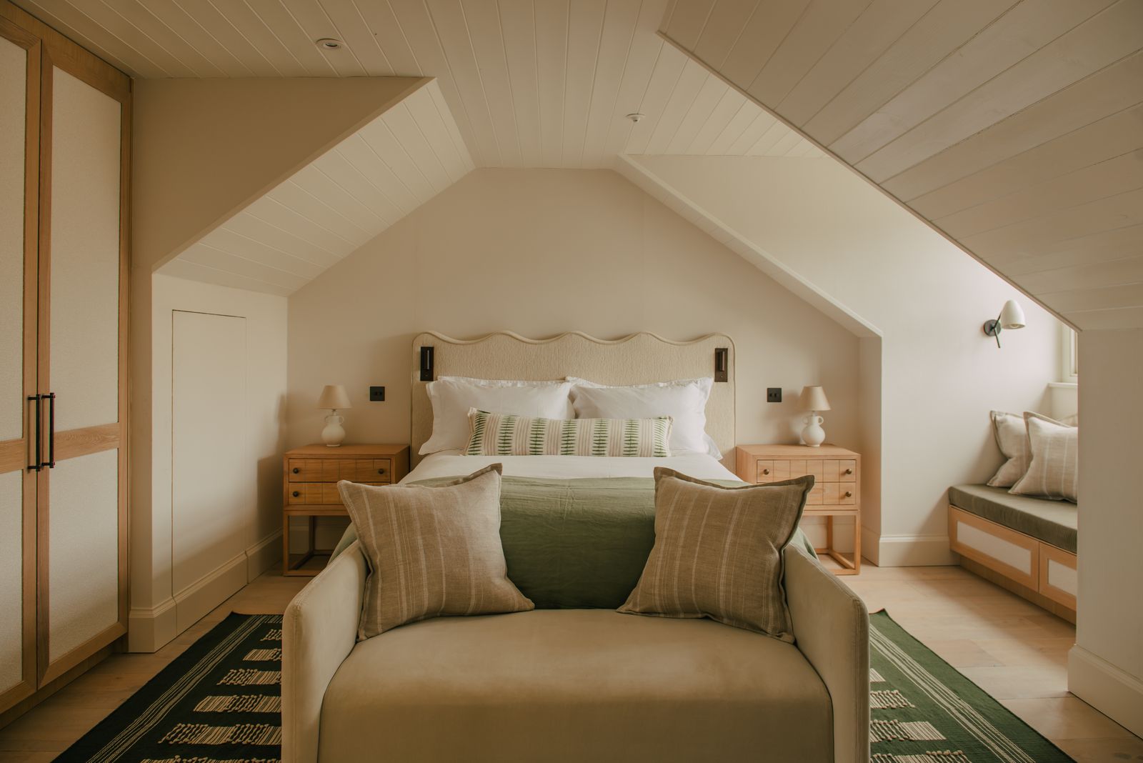 Bedroom under the eaves